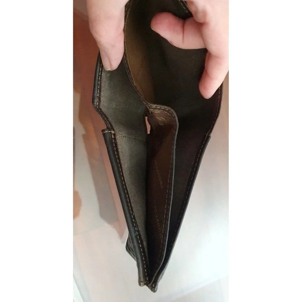 Hexagona Vintage Leather Wallet